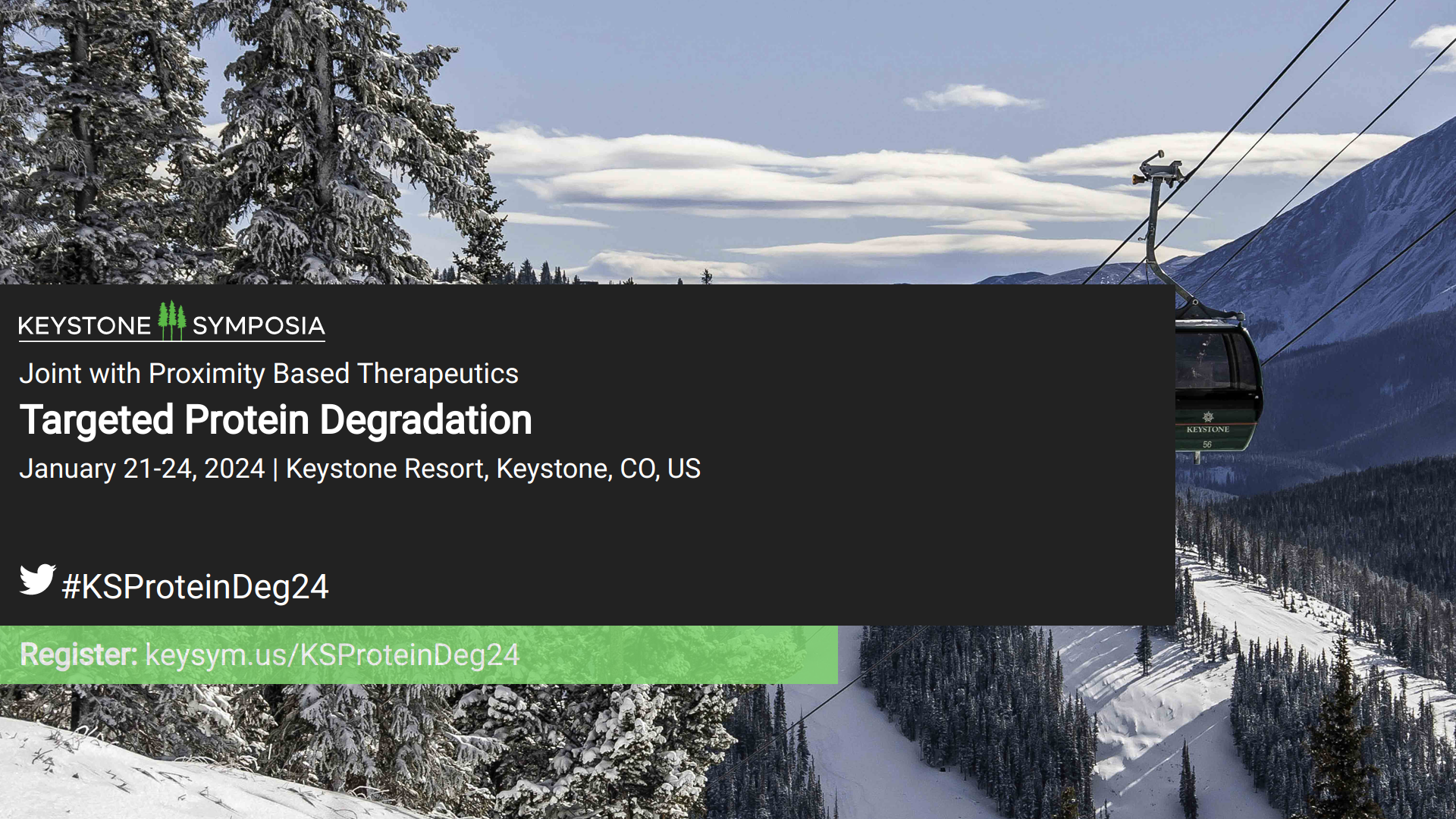 Keystone Symposia for Targeted Protein Degradation 2022 - Biognosys